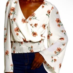 Nordstrom Floral Blouse